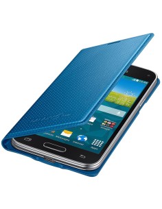 Samsung O8EFFG800BEEG - Funda tipo flip para Samsung Galaxy S5 Mini, azul electric - Electrónica - Kiwiku.com
