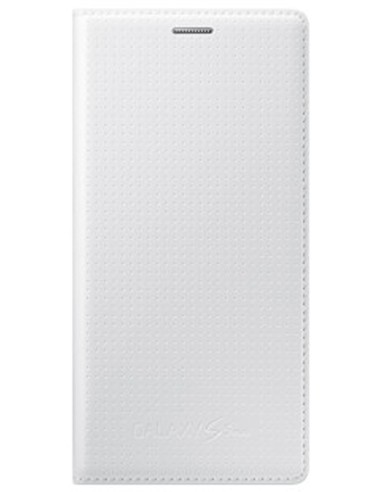 Samsung O8EFFG800BHEG - Funda flip para Samsung Galaxy S5 Mini G800F, blanco brillante: Kiwiku.com: Electrónica