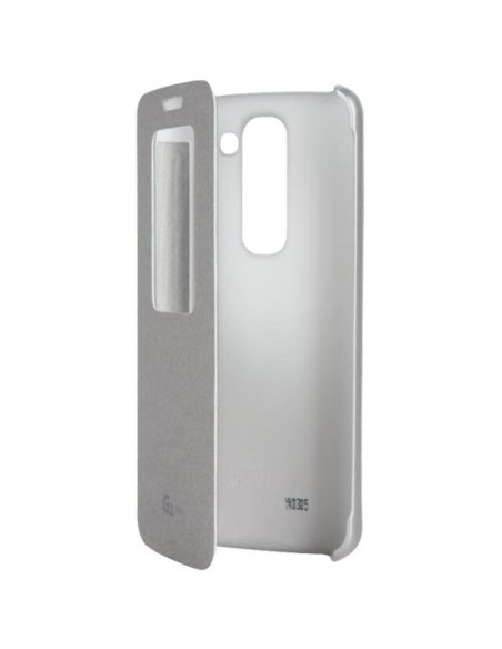 Kiwiku.com: LG G030G2MW1 - Funda tapa con ventana para LG G2 Mini, plata - Electrónica