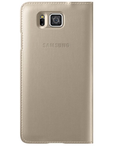 Samsung EF-FG850BFEGWW - Cubierta del tirón para Samsung Galaxy Alpha G850F, dorado - Electrónica - Kiwiku.com