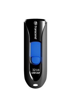 Transcend JetFlash 790 - Memoria USB de 32 GB (USB 3.0, deslizante, 90 MB/s), negro: Kiwiku.com: Informática