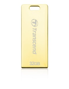 Transcend JetFlash T3G - Memoria USB de 32 GB, color dorado: Kiwiku.com: Electrónica