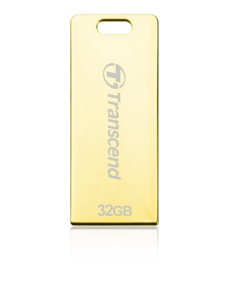 Transcend JetFlash T3G - Memoria USB de 32 GB, color dorado: Kiwiku.com: Electrónica