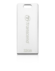 Transcend JetFlash T3 - Memoria USB de 32 GB, color plateado: Kiwiku.com: Informática