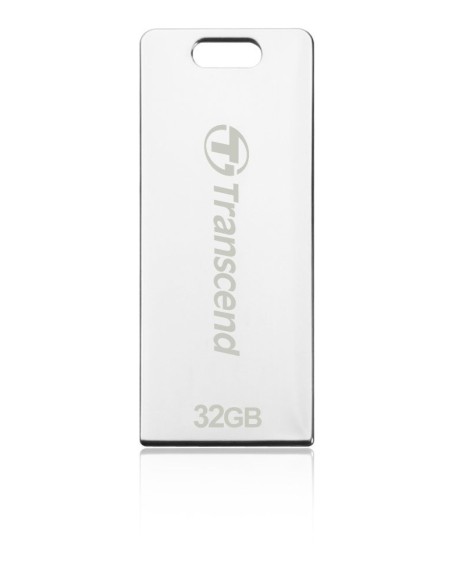 Transcend JetFlash T3 - Memoria USB de 32 GB, color plateado: Kiwiku.com: Informática