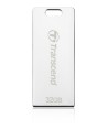Transcend jetflash t3 - memoria usb de 32 gb, color plateado