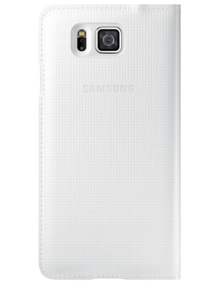 Kiwiku.com: Samsung O8EFFG850BWEG - Funda flip para Samsung Galaxy Alpha, blanco - Electrónica