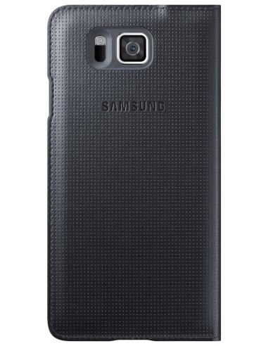 Samsung S View Cover - Funda para Samsung Galaxy Alpha, negro: Kiwiku.com: Electrónica