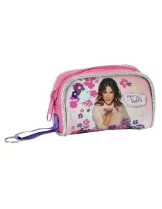 Violetta flowers - monedero