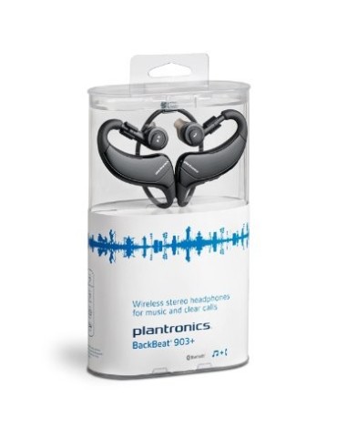Plantronics 83800-05 - Auriculares de contorno de cuello Bluetooth, negro/gris: Kiwiku.com: Electrónica