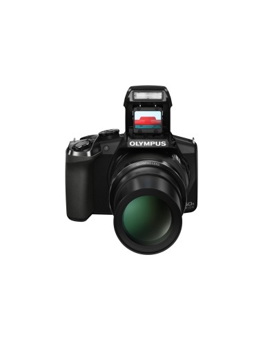 Olympus SP-100EE - Cámara compacta de 16 Mp (pantalla de 3, zoom óptico 50x, estabilizador digital, vídeo Full HD), negro: OLYM