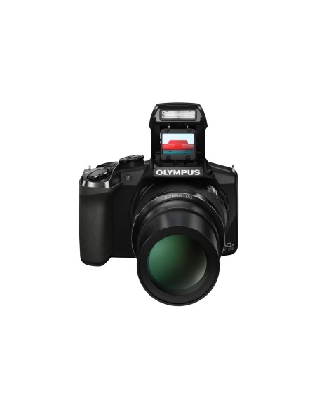 Olympus SP-100EE - Cámara compacta de 16 Mp (pantalla de 3, zoom óptico 50x, estabilizador digital, vídeo Full HD), negro: OLYM
