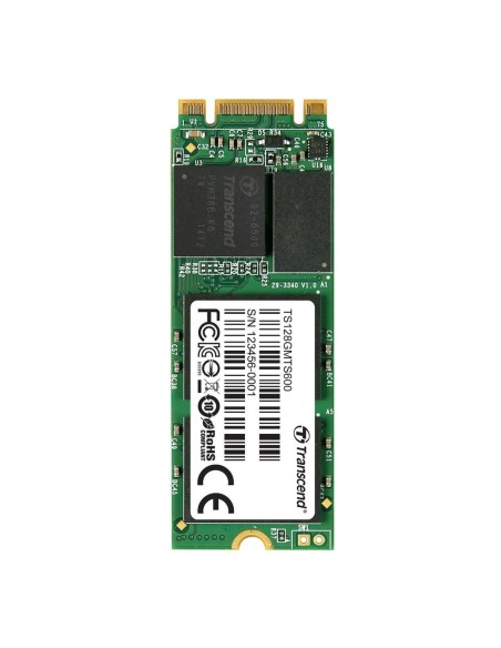 Transcend MTS600 M.2 SSD - Disco duro sólido SSD de 128 GB para ultrabooks y tabletas, verde: Kiwiku.com: Informática