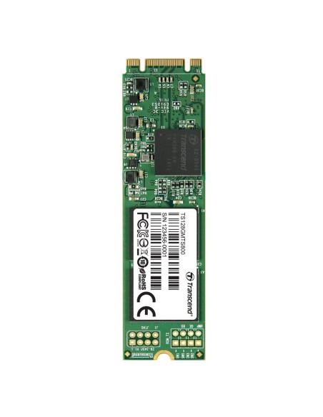 Transcend MTS800 M.2 SSD - Disco duro sólido SSD de 128 GB para ultrabooks y tabletas, verde: Kiwiku.com: Informática