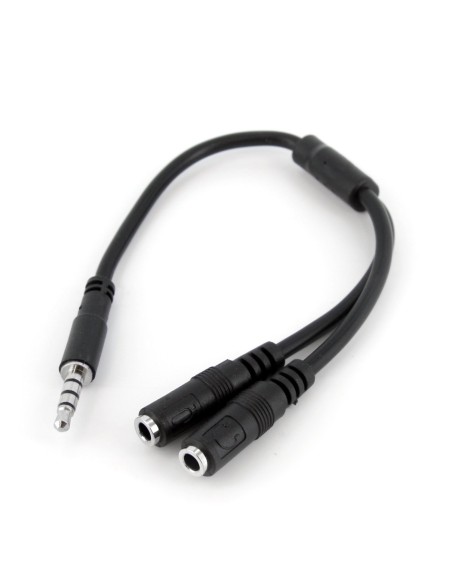 StarTech.com Adaptador Divisor de Auriculares de 3,5mm de 4 Pines a 2x de 3,5mm de 3 Pines: Kiwiku.com: Electrónica