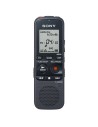 Sony icdpx333.ce7 - grabadora de voz (micrófono incorporado, transflash, microsd), negro