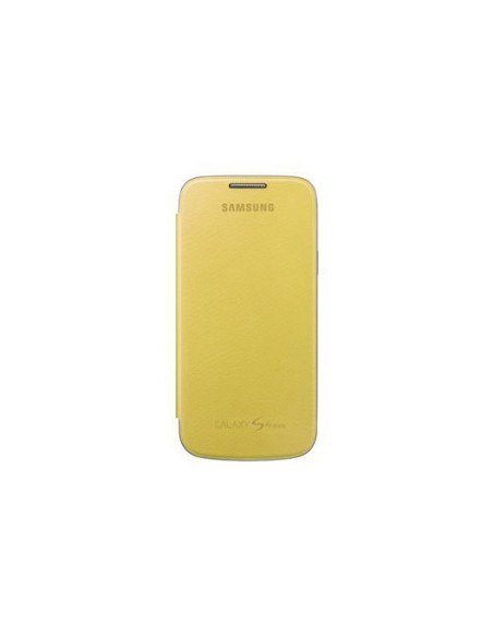 Samsung EF-FI919BYEGWW - Funda con tapa para Samsung Galaxy S4 Mini, amarillo: Kiwiku.com: Electrónica