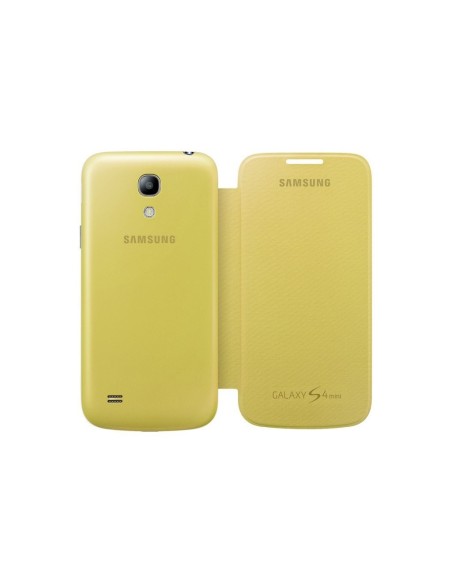 Samsung EF-FI919BYEGWW - Funda con tapa para Samsung Galaxy S4 Mini, amarillo: Kiwiku.com: Electrónica