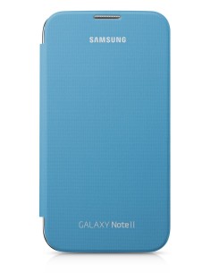 Samsung EFC-1J9FBEGSTD - Funda para Samsung Galaxy Note 2/N7100, color azul: Kiwiku.com: Electrónica