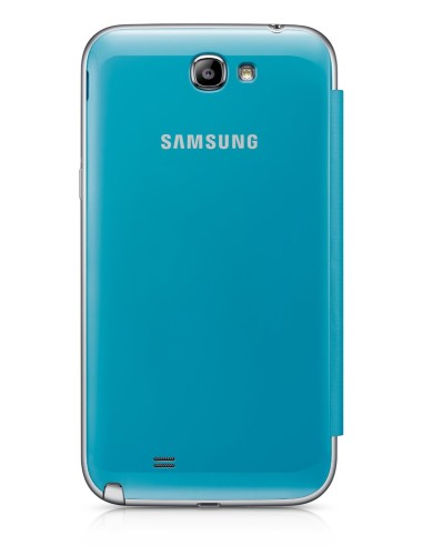 Samsung EFC-1J9FBEGSTD - Funda para Samsung Galaxy Note 2/N7100, color azul: Kiwiku.com: Electrónica