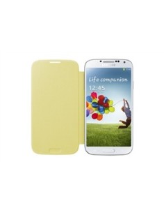 Kiwiku.com: Samsung EF-FI950BYEGWW - Funda con tapa para Samsung Galaxy S4, amarillo - Electrónica 2