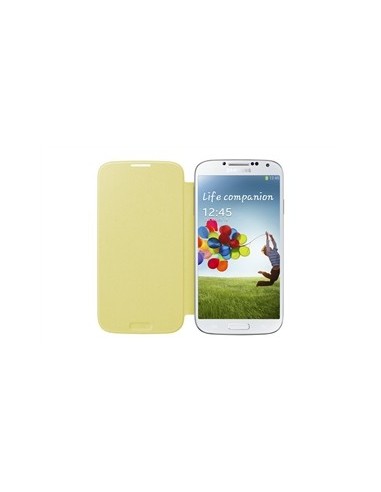Kiwiku.com: Samsung EF-FI950BYEGWW - Funda con tapa para Samsung Galaxy S4, amarillo - Electrónica