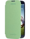 Funda flip cover amarillo/verde samsung galaxy s4