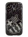 Funda tpu negra logo retro samsung galaxy s4 i9500
