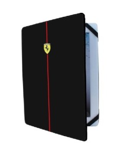Ferrari FEFT002 - Funda para tablet de 9/10, diseño escudería, negro: Kiwiku.com: Informática