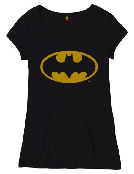 Camiseta chica batman logo clasico m kiwiku.com