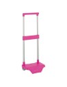 Safta Carro Portamochilas Pequeño Fucsia
