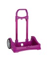 Safta Carro Portamochilas Evolution Fucsia