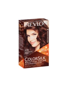 Revlon Colorsilk sin Amoniaco 46 Castaño Cobrizo Dorado Tinte de Cabello