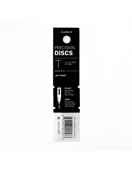 Adonit ADDISKTOU - Punta lápiz para tarjetas gráficas, plateado: Kiwiku.com: Informática