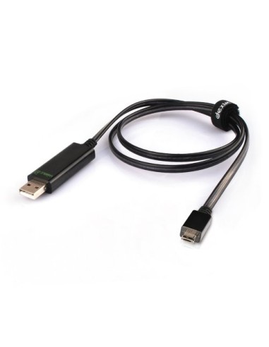 Dexim DWA 065BL - Cable de carga visible USB para smartphone (con micro USB), color azul y negro: Kiwiku.com: Electrónica