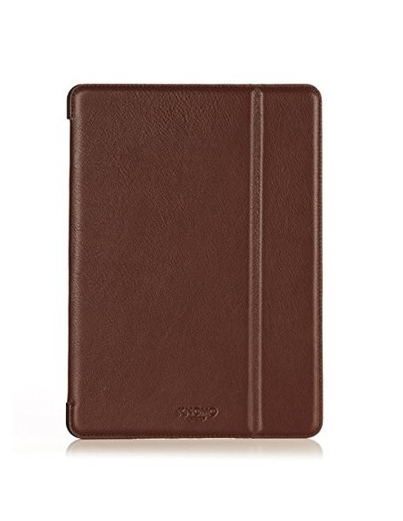 Knomo Bags 14-084-BRN - Funda rígida de piel para iPad Air, color marrón: Kiwiku.com: Informática