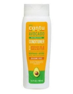 Cantu Acondicionador Hidratante Con Aceite de Aguacate 400 Ml para Cabello Seco, Rizado y Dañado