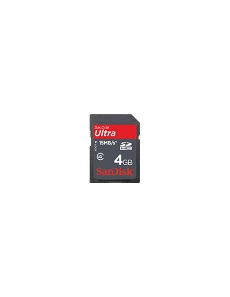 SanDisk Ultra 15MB/s SDHC Card 4GB - Retail Pack: Sandisk: Kiwiku.com: Informática