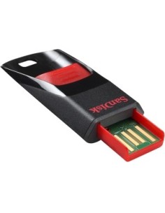 SanDisk SDCZ51-032G-B35 32 GB Cruzer Edge USB 2.0 Flash Drive - Red/Black: SanDisk: Kiwiku.com: Informática