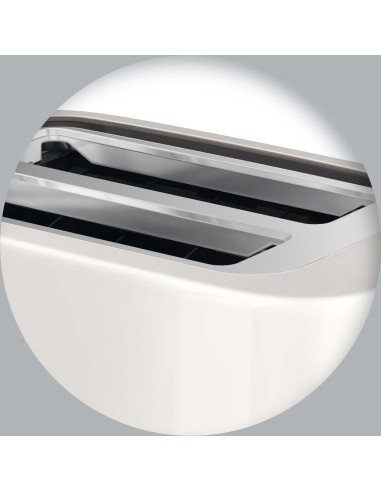 Philips HD2595/00 - Tostadora Daily Collection, 2 ranuras, 4 funciones en 1 (recalentar/descongelar/cancelar/7 niveles de tosta
