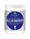 Kallos Mascarilla Revitalizante Blueberry para Cabello Seco, Dañado y Tratado Químicamente 1000ml
