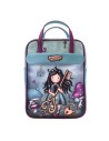 Safta Mochila Gorjuss Curiosity Gris Verde 27 X 10 X 37 Cm