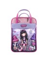 Safta Mochila Gorjuss Cheshire Cat Rosa Morado 27 X 10 X 37 Cm