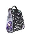 Safta Mochila Casual Gorjuss Smitten Kitten Negro Blanco 23 X 11 X 27 Cm