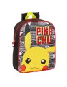 Safta Mochila Guarderia Pokemon Amarillo Negro 22 X 27 X 10 Cm