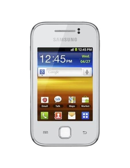 Samsung Galaxy Young (S6310) - Smartphone libre (pantalla táctil de 3,27, cámara 3 Mp, 4 GB, procesador de 1 GHz, 768 MB de RAM