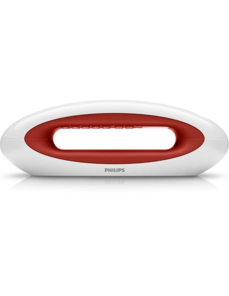 Philips Mira - Teléfono inalámbrico, blanco y rojo: Philips: Kiwiku.com: Electrónica