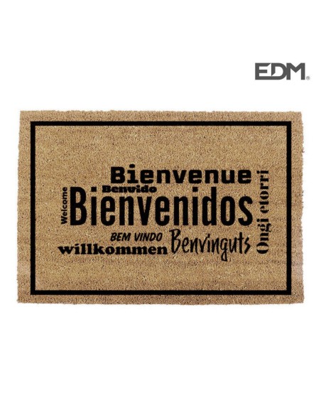 felpudo_modelo_bienvenidos_idiomas_edm_marrón_fibra_60_x_40_cm_8425998747737_oferta
