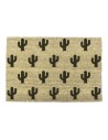 Felpudo Modelo Cactus Edm Fibra 60 X 40 Cm