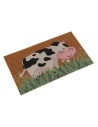 Felpudo Versa Vaca Fibra de Coco 40 X 2 X 70 Cm